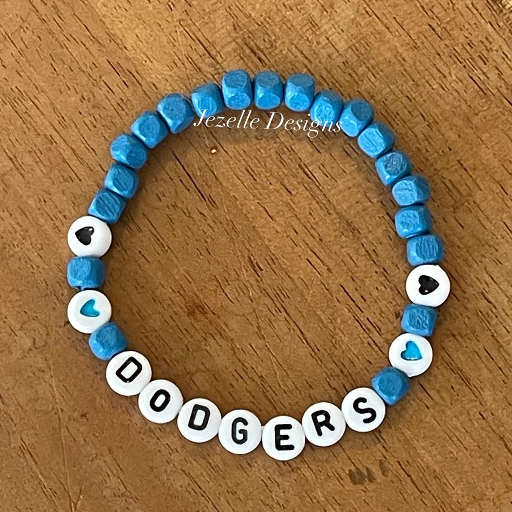 LA DODGERS beaded Bracelets